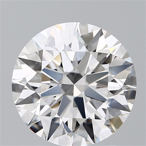 Picture of Lab Grown Diamond 2.53 Carats, Round with Ideal Cut, D Color, VS1 Clarity and Certified by IGI