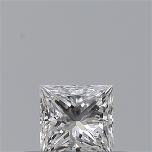 Foto Diamante Natural 0.24 quilates, Princesa , Color E, claridad VS2 y certificado GIA de