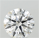 Del inventario de diamantes de laboratorio, 3.09 quilates, Redondo , Color E, claridad VVS1 y certificado IGI