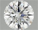 Del inventario de diamantes de laboratorio, 1.54 quilates, Redondo , Color F, claridad VVS2 y certificado IGI