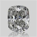 Natural Diamond 0.71 Carats, Cushion with  Cut, G Color, VVS1 Clarity and Certified by GIA