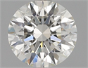 Natural Diamond 0.81 Carats, Round with Excellent Cut, K Color, VVS2 Clarity and Certified by GIA