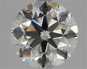 Foto Diamante Natural 3.01 quilates, Redondo , Color I, claridad VS1 y certificado HRD de