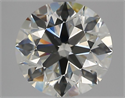 Natural Diamond 3.01 Carats, Round with Excellent Cut, I Color, VS1 Clarity and Certified by HRD