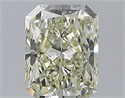Natural Diamond 1.70 Carats, Radiant with  Cut, N Color, VVS2 Clarity and Certified by GIA