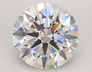 Picture of Lab Grown Diamond 7.22 Carats, Round with Ideal Cut, E Color, VS1 Clarity and Certified by IGI