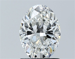 Picture of Natural Diamond 1.20 Carats, Oval with  Cut, F Color, SI1 Clarity and Certified by GIA
