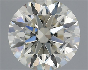 Foto Diamante Natural 0.52 quilates, Redondo , Color J, claridad SI2 y certificado IGI de