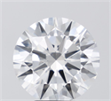 Lab Grown Diamond 5.02 Carats, Round with Excellent Cut, F Color, VVS1 Clarity and Certified by IGI