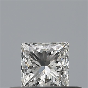 Picture of Natural Diamond 0.24 Carats, Princess with  Cut, F Color, VS1 Clarity and Certified by GIA