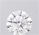 Lab Grown Diamond 1.05 Carats, Round with Ideal Cut, D Color, VVS1 Clarity and Certified by IGI