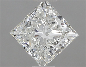 Foto Diamante Natural 0.90 quilates, Princesa , Color H, claridad VVS2 y certificado IGI de