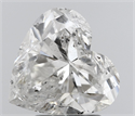 Natural Diamond 3.14 Carats, Heart with  Cut, H Color, I1 Clarity and Certified by IGI