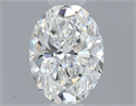 Diamante Natural 0.40 quilates, Ovalado , Color E, claridad VS2 y certificado GIA