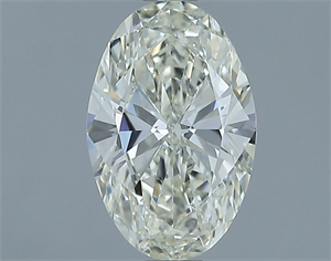 Foto Diamante Natural 1.01 quilates, Ovalado , Color J, claridad SI1 y certificado IGI de