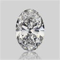 Diamante Natural 0.70 quilates, Ovalado , Color D, claridad SI1 y certificado GIA