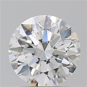 Picture of Natural Diamond 1.70 Carats, Round with Excellent Cut, F Color, VS2 Clarity and Certified by GIA