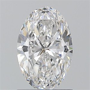 Picture of Natural Diamond 1.20 Carats, Oval with  Cut, E Color, VS2 Clarity and Certified by GIA