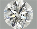 Del inventario de diamantes de laboratorio, 1.55 quilates, Redondo , Color F, claridad VS1 y certificado IGI