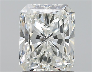 Picture of Natural Diamond 1.21 Carats, Radiant with  Cut, H Color, VS1 Clarity and Certified by GIA