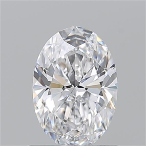 Picture of Natural Diamond 1.01 Carats, Oval with  Cut, D Color, VVS1 Clarity and Certified by GIA