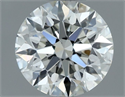 Natural Diamond 0.76 Carats, Round with Excellent Cut, H Color, VS1 Clarity and Certified by IGI