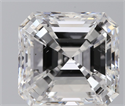 Diamante Natural 2.01 quilates, Asscher , Color D, claridad SI2 y certificado GIA