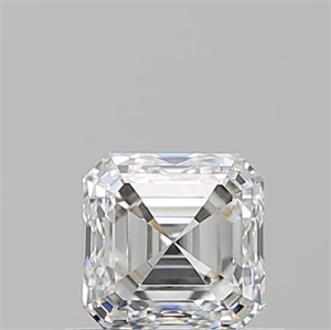 Picture of Natural Diamond 0.70 Carats, Asscher with  Cut, F Color, VVS2 Clarity and Certified by GIA