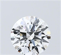 Del inventario de diamantes de laboratorio, 1.55 quilates, Redondo , Color D, claridad VVS2 y certificado IGI