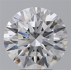 Picture of Lab Grown Diamond 3.58 Carats, Round with Ideal Cut, D Color, VVS1 Clarity and Certified by IGI
