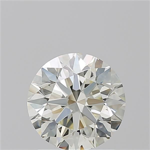 Picture of Natural Diamond 1.50 Carats, Round with Excellent Cut, K Color, VS1 Clarity and Certified by IGI