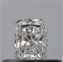 Diamante Natural 0.23 quilates, Radiante , Color E, claridad VVS1 y certificado GIA