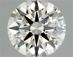 Foto Diamante Natural 0.50 quilates, Redondo , Color J, claridad IF y certificado GIA de