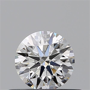 Picture of Natural Diamond 0.40 Carats, Round with Excellent Cut, G Color, VVS2 Clarity and Certified by GIA