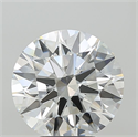 Del inventario de diamantes de laboratorio, 4.10 quilates, Redondo , Color F, claridad VVS2 y certificado IGI