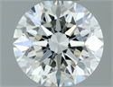 Natural Diamond 0.80 Carats, Round with Very Good Cut, H Color, VVS2 Clarity and Certified by IGI