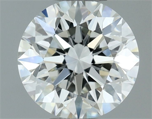 Picture of Natural Diamond 0.80 Carats, Round with Very Good Cut, H Color, VVS2 Clarity and Certified by IGI