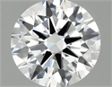 Del inventario de diamantes de laboratorio, 1.52 quilates, Redondo , Color F, claridad VS1 y certificado IGI