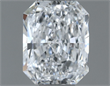 Natural Diamond 0.80 Carats, Radiant with  Cut, D Color, VS2 Clarity and Certified by GIA