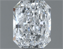Natural Diamond 0.80 Carats, Radiant with  Cut, D Color, VS2 Clarity and Certified by GIA