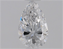 Diamante Natural 0.51 quilates, De pera , Color D, claridad IF y certificado GIA