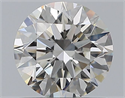 Natural Diamond 0.80 Carats, Round with Excellent Cut, H Color, VS2 Clarity and Certified by GIA