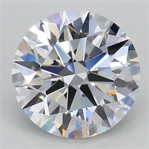 Picture of Lab Grown Diamond 1.05 Carats, Round with Ideal Cut, D Color, VS1 Clarity and Certified by IGI