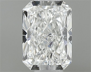 Foto Diamante Natural 0.36 quilates, Radiante , Color F, claridad VS1 y certificado GIA de