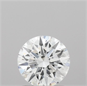 Del inventario de diamantes de laboratorio, 1.05 quilates, Redondo , Color F, claridad VVS1 y certificado IGI