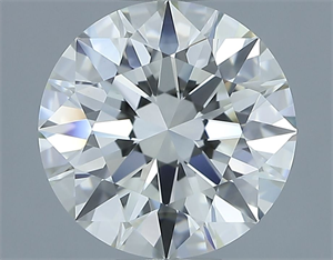 Foto Diamante Natural 2.01 quilates, Redondo , Color J, claridad VS1 y certificado IGI de