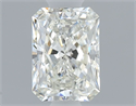 Natural Diamond 0.51 Carats, Radiant with  Cut, J Color, SI1 Clarity and Certified by GIA