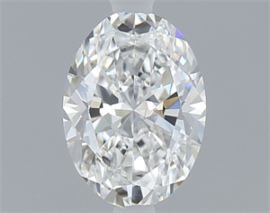 Picture of Natural Diamond 0.40 Carats, Oval with  Cut, E Color, VS1 Clarity and Certified by GIA