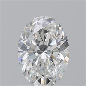 Picture of Natural Diamond 1.21 Carats, Oval with  Cut, G Color, VS1 Clarity and Certified by GIA