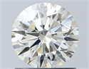 Diamante Natural 1.01 quilates, Redondo , Color J, claridad VS2 y certificado IGI